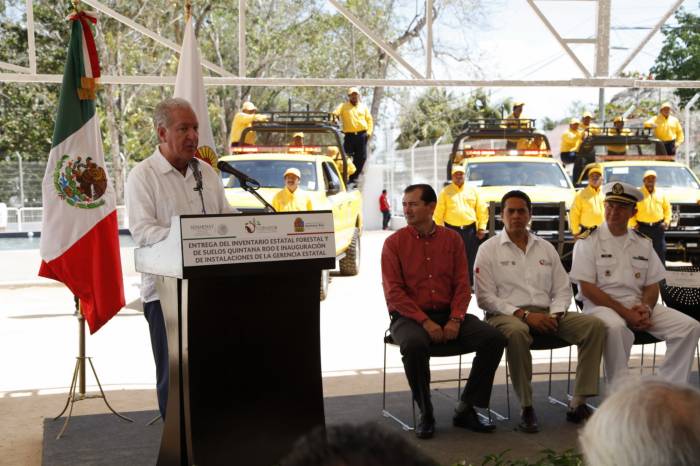 Entrega del Inventario Estatal Forestal y de Suelos