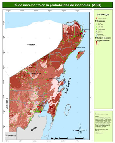 Incendios Forestales en Quintana Roo